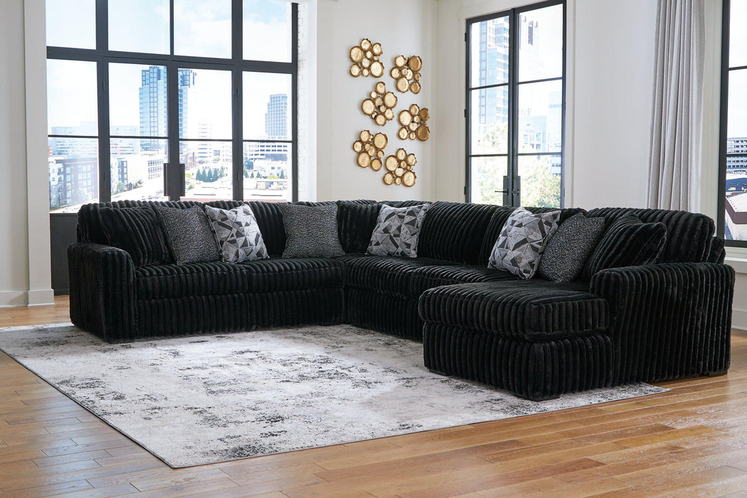Midnight-Madness Sectional with Chaise - Jack’s Furniture and More (Laredo, TX)