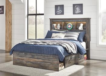 Drystan Youth Bed with 2 Storage Drawers - Jack’s Furniture and More (Laredo, TX)