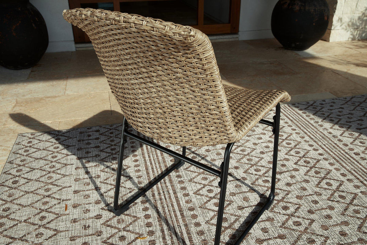 Amaris Outdoor Dining Chair (Set of 2) - Jack’s Furniture and More (Laredo, TX)
