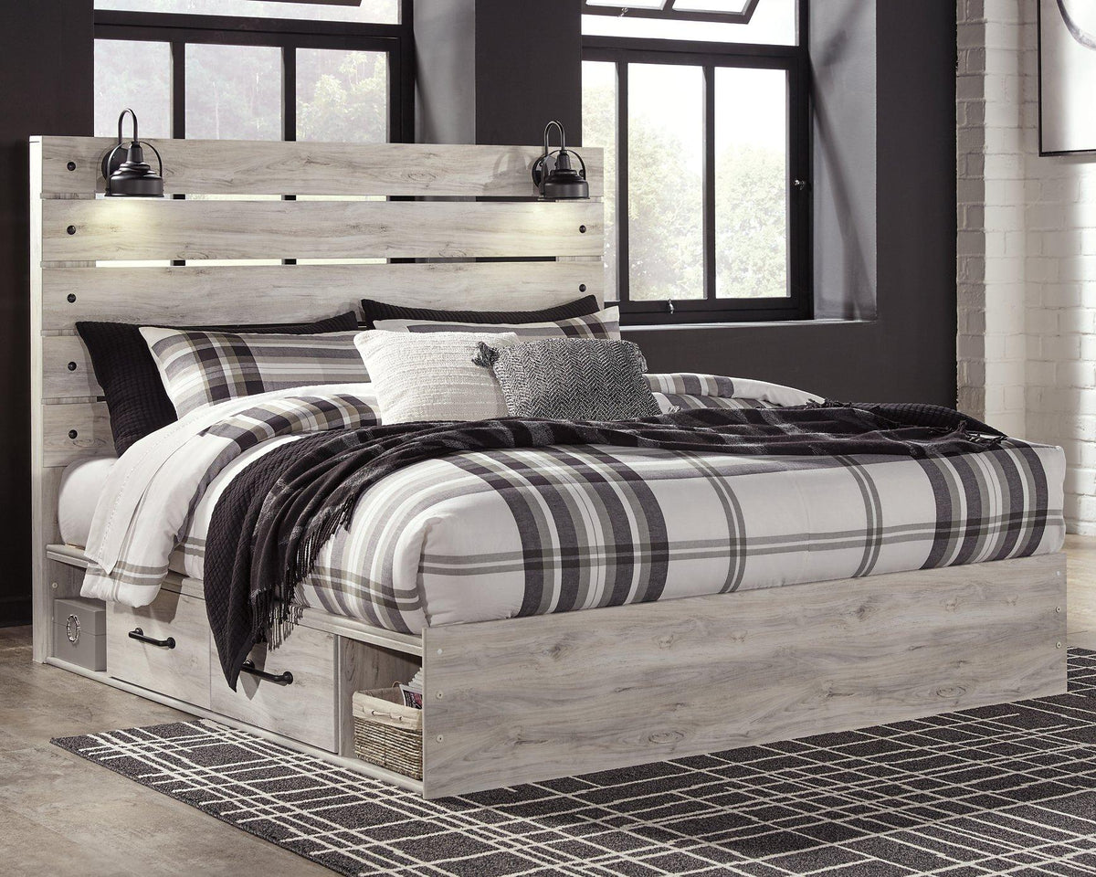 Cambeck Bed with 4 Storage Drawers - Jack’s Furniture and More (Laredo, TX)