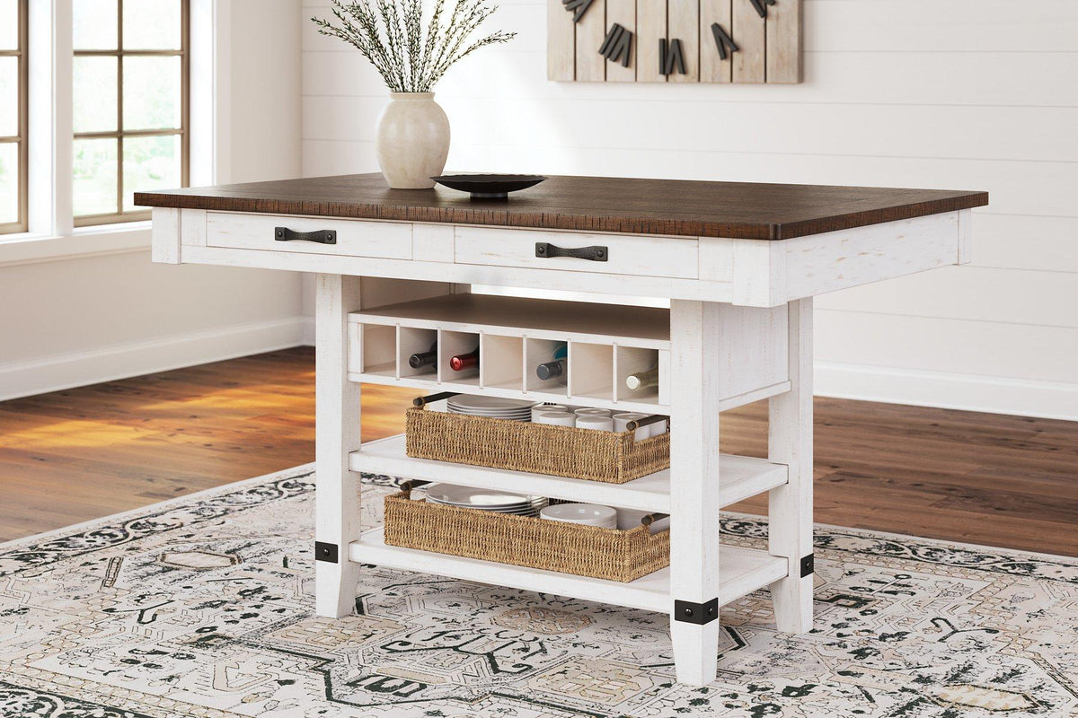 Valebeck Counter Height Dining Table - Jack’s Furniture and More (Laredo, TX)