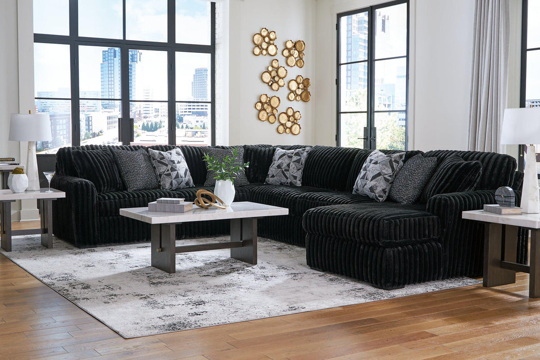 Midnight-Madness Sectional with Chaise - Jack’s Furniture and More (Laredo, TX)