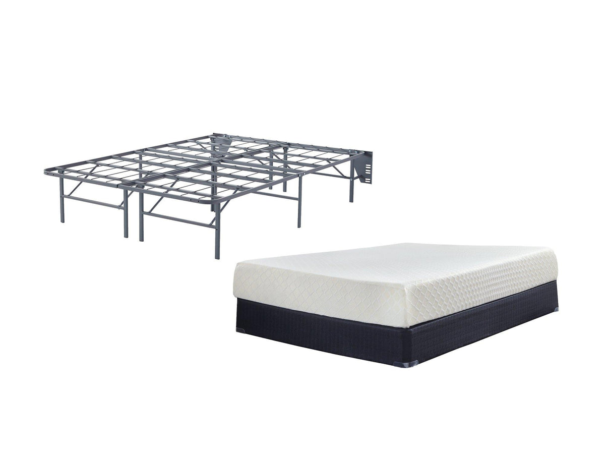 10 Inch Chime Memory Foam Mattress Set - Jack’s Furniture and More (Laredo, TX)