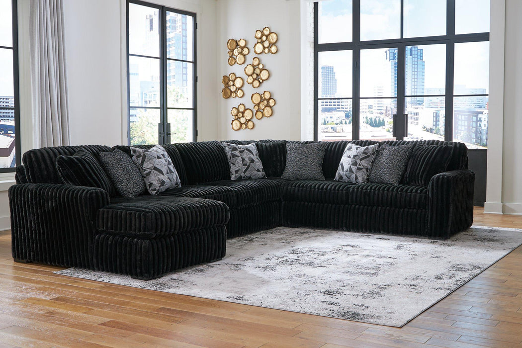 Midnight-Madness Sectional with Chaise - Jack’s Furniture and More (Laredo, TX)