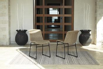 Amaris Outdoor Dining Chair (Set of 2) - Jack’s Furniture and More (Laredo, TX)