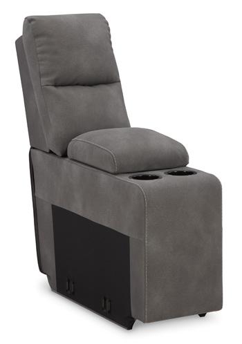 Next-Gen DuraPella Power Reclining Sectional Loveseat with Console - Jack’s Furniture and More (Laredo, TX)