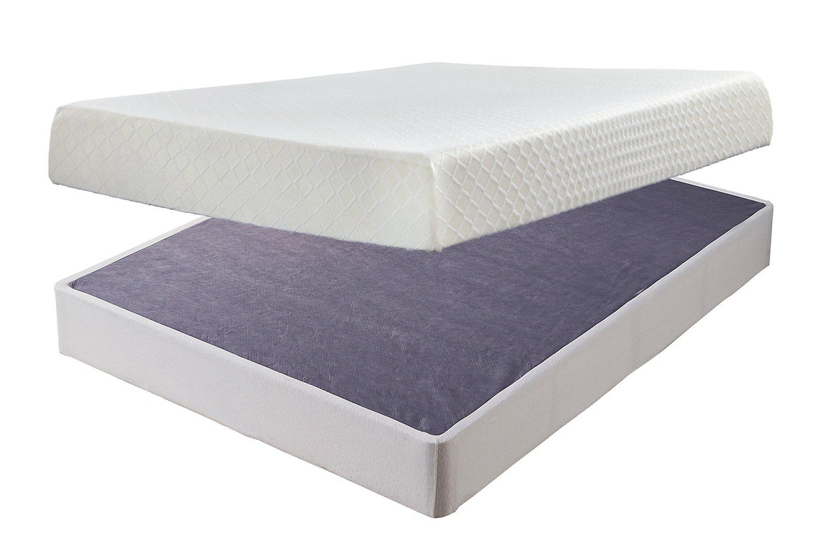 10 Inch Chime Memory Foam Mattress Set - Jack’s Furniture and More (Laredo, TX)