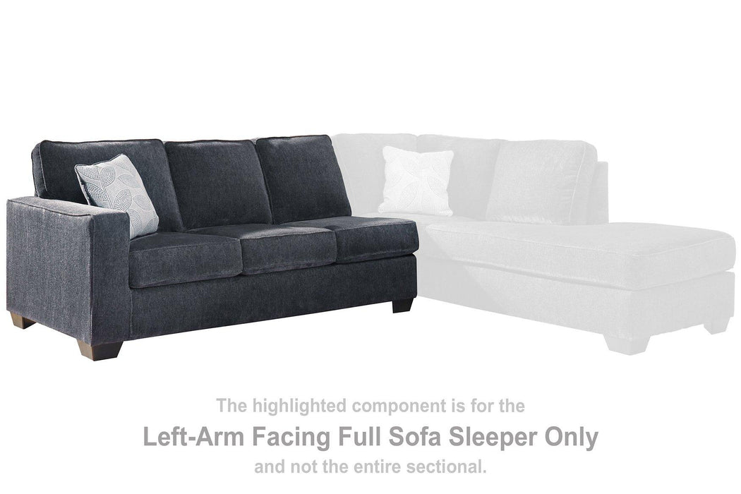 Altari Sleeper Sectional with Chaise - Jack’s Furniture and More (Laredo, TX)