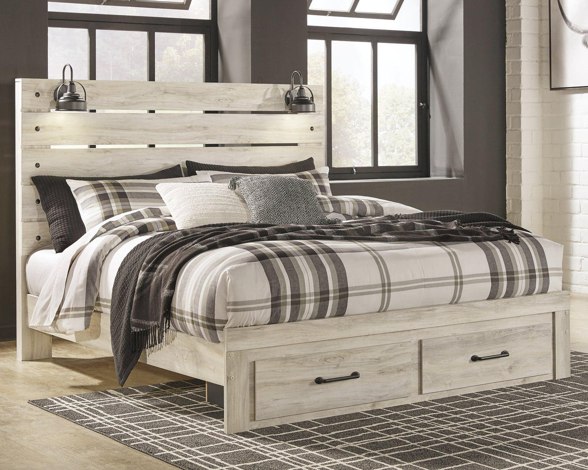 Cambeck Bed with 2 Storage Drawers - Jack’s Furniture and More (Laredo, TX)