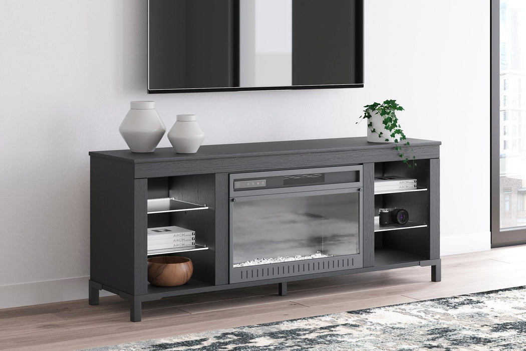 Cayberry Entertainment Center with Electric Fireplace - Jack’s Furniture and More (Laredo, TX)