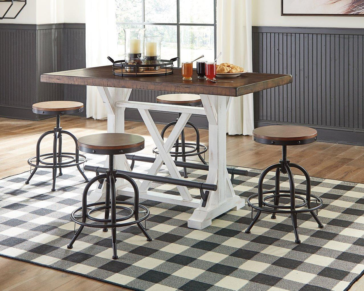 Valebeck Counter Height Dining Table - Jack’s Furniture and More (Laredo, TX)