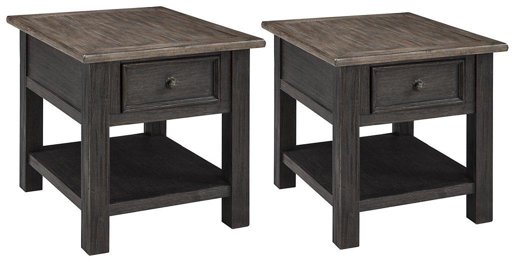 Tyler Creek End Table Set - Jack’s Furniture and More (Laredo, TX)