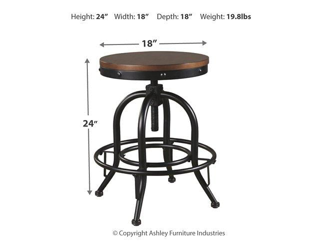 Valebeck Counter Height Bar Stool - Jack’s Furniture and More (Laredo, TX)