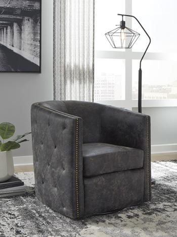 Brentlow Swivel Accent Chair - Jack’s Furniture and More (Laredo, TX)