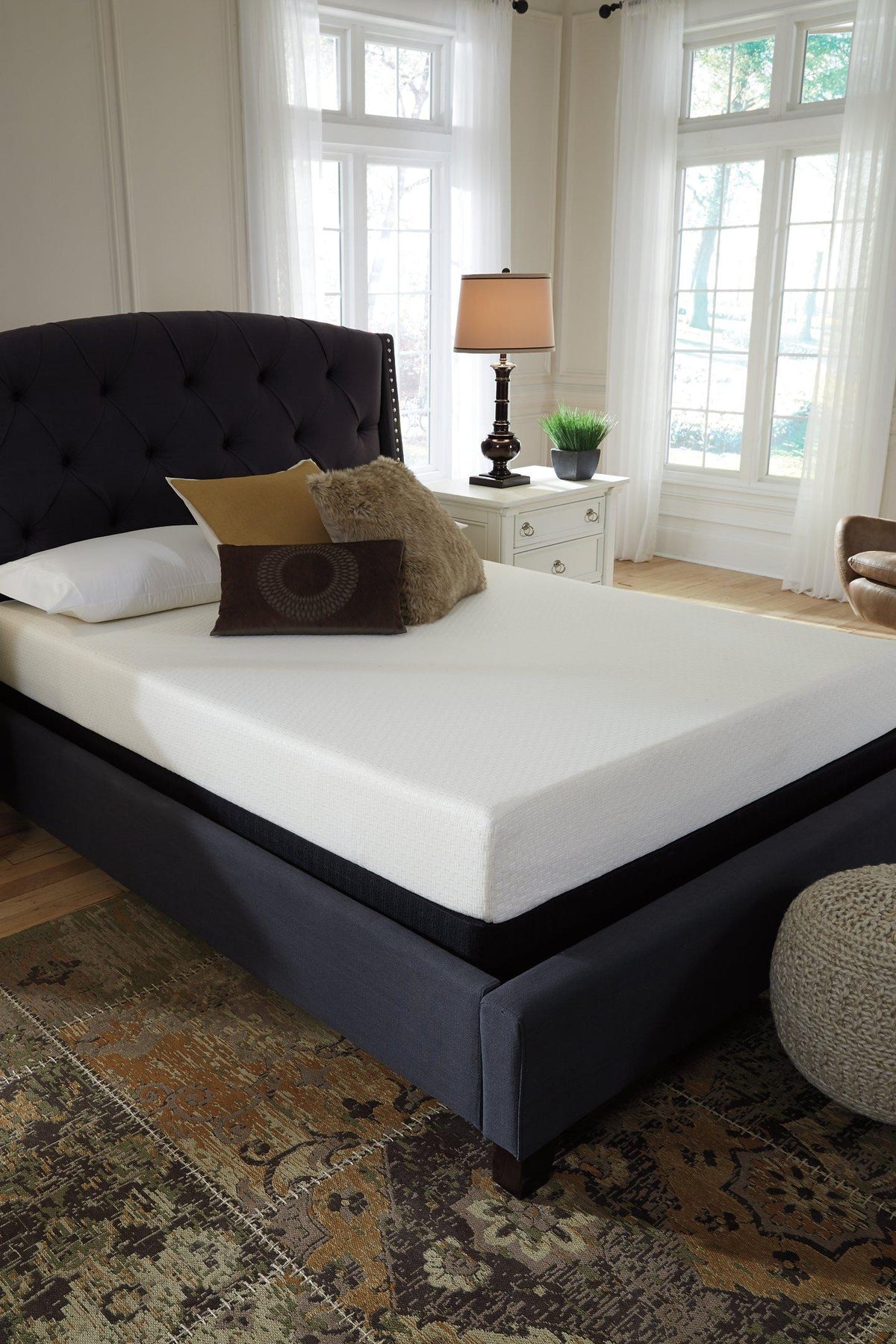 Chime 8 Inch Memory Foam Mattress in a Box - Jack’s Furniture and More (Laredo, TX)