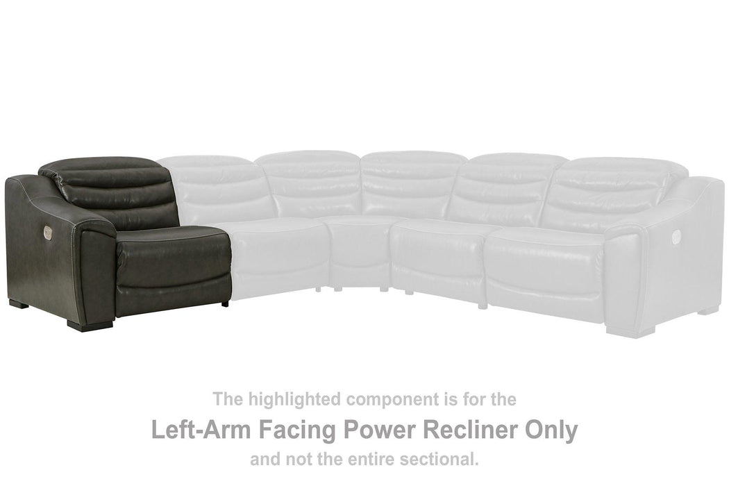 Center Line Power Reclining Sectional Loveseat - Jack’s Furniture and More (Laredo, TX)
