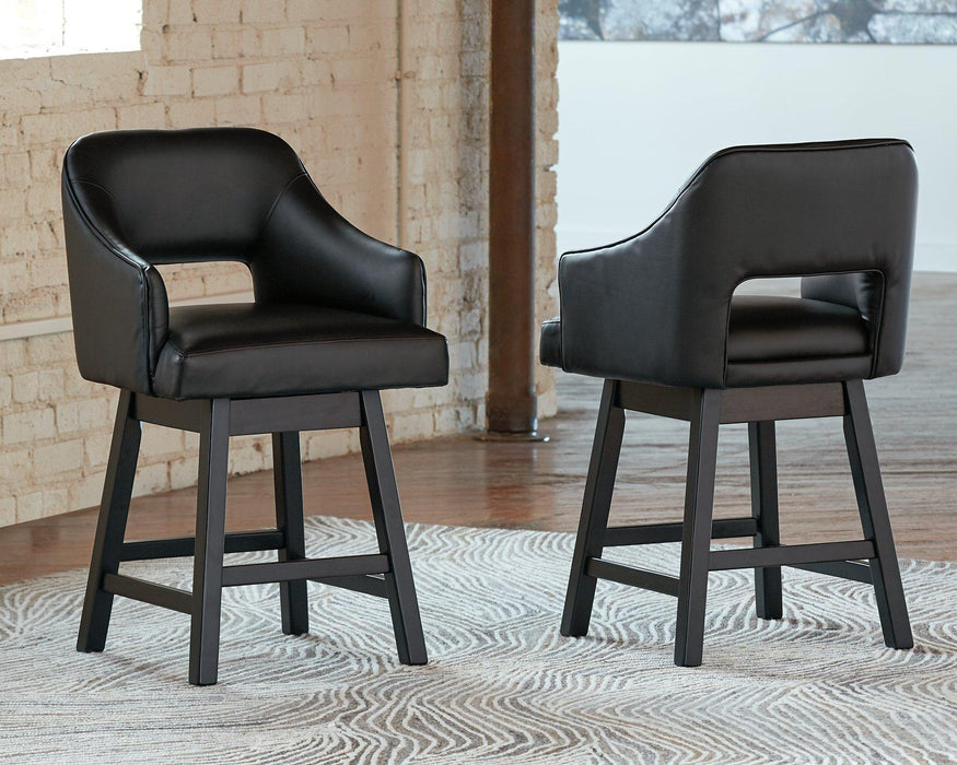 Tallenger Bar Stool Set - Jack’s Furniture and More (Laredo, TX)