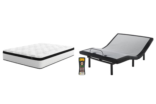 Chime 12 Inch California King Hybrid Mattress Package - Jack’s Furniture and More (Laredo, TX)