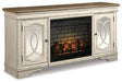 Realyn 74" TV Stand with Electric Fireplace image