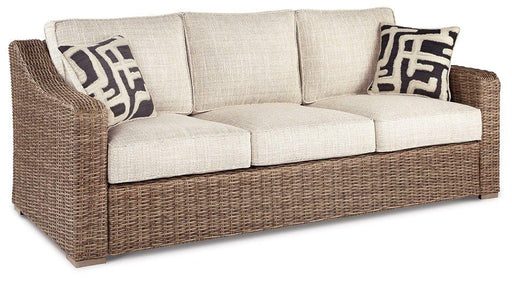 Beachcroft Outdoor Sofa with Cushion - Jack’s Furniture and More (Laredo, TX)