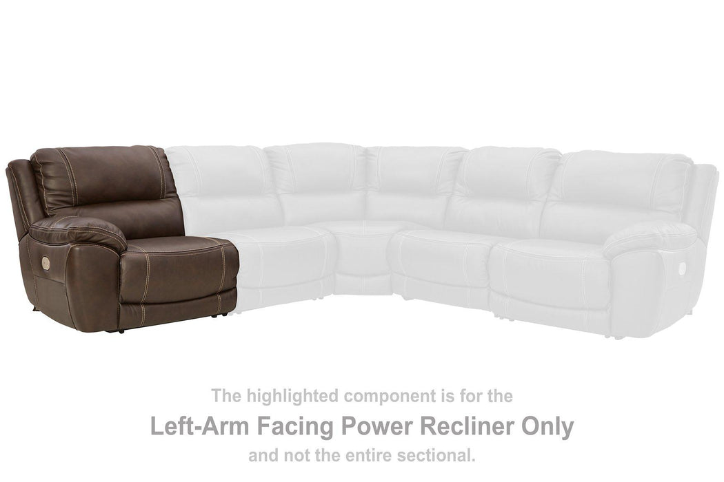 Dunleith Power Reclining Sectional Loveseat - Jack’s Furniture and More (Laredo, TX)