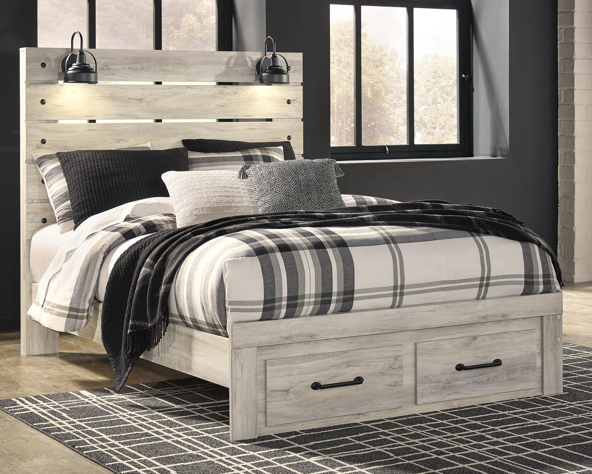 Cambeck Bed with 2 Storage Drawers - Jack’s Furniture and More (Laredo, TX)