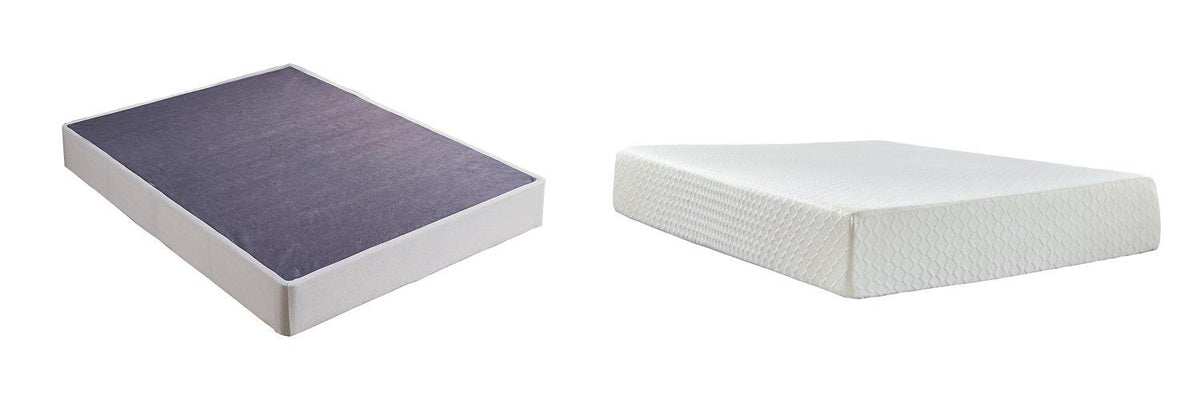 Chime 12 Inch Memory Foam Mattress Set - Jack’s Furniture and More (Laredo, TX)