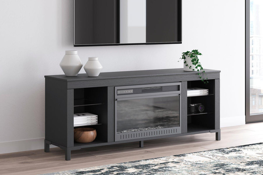 Cayberry Entertainment Center with Electric Fireplace - Jack’s Furniture and More (Laredo, TX)