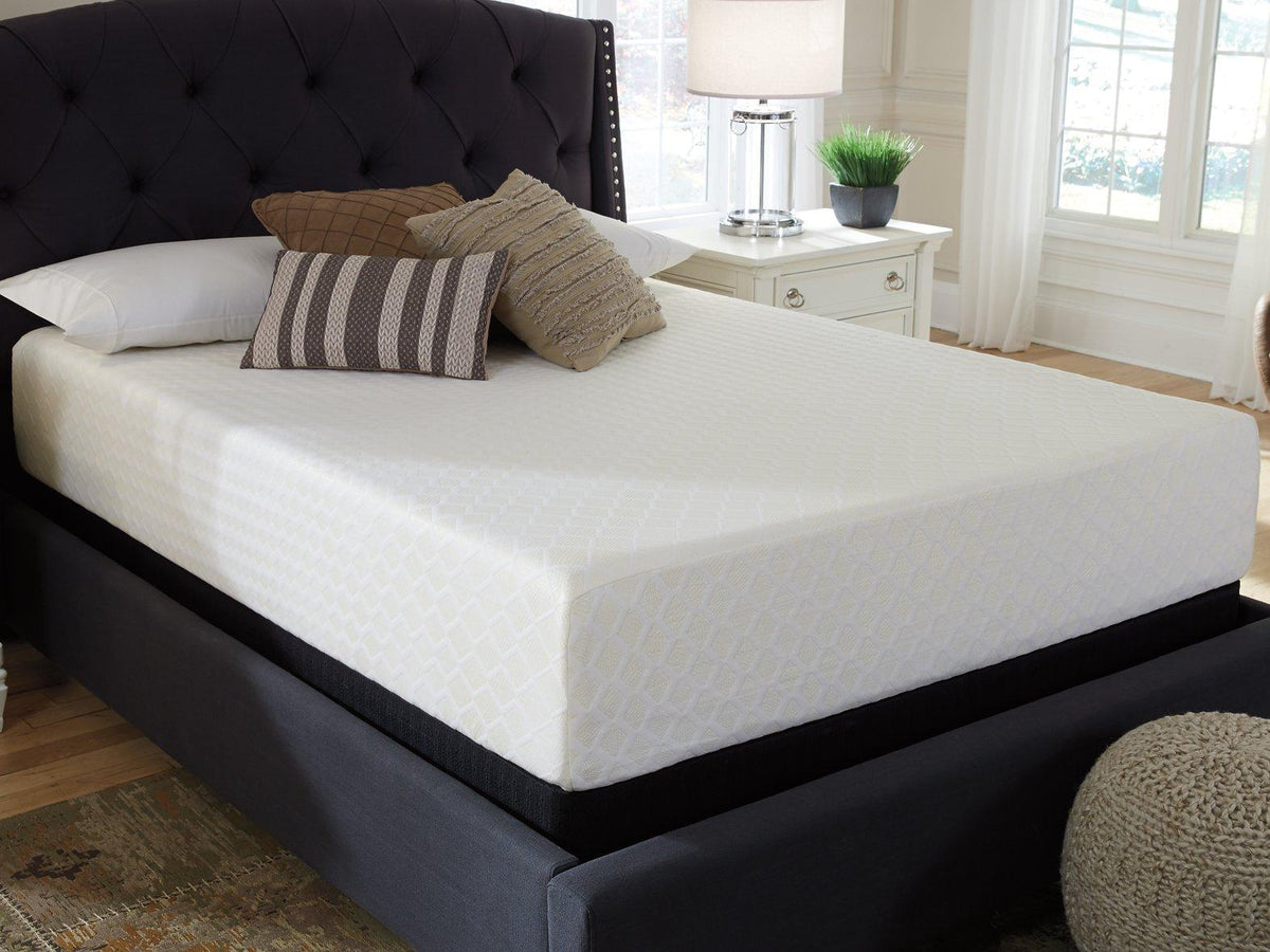 Chime 12 Inch Memory Foam Mattress Set - Jack’s Furniture and More (Laredo, TX)