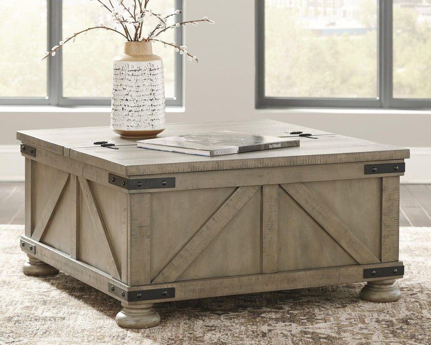 Aldwin Coffee Table With Storage - Jack’s Furniture and More (Laredo, TX)