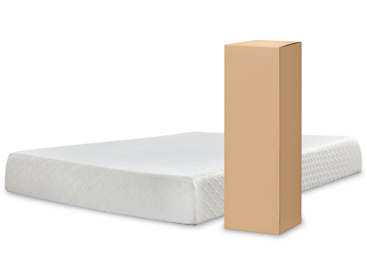 10 Inch Chime Memory Foam Mattress Set - Jack’s Furniture and More (Laredo, TX)