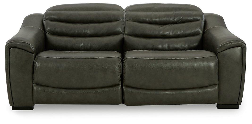 Center Line Power Reclining Sectional Loveseat - Jack’s Furniture and More (Laredo, TX)