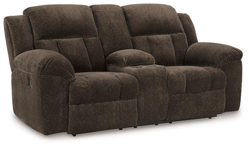 Frohn Reclining Loveseat with Console - Jack’s Furniture and More (Laredo, TX)