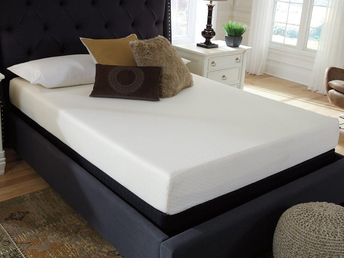 Chime 8 Inch Memory Foam Mattress Set - Jack’s Furniture and More (Laredo, TX)