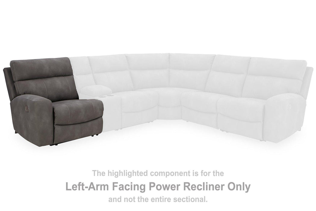 Next-Gen DuraPella Power Reclining Sectional Loveseat - Jack’s Furniture and More (Laredo, TX)