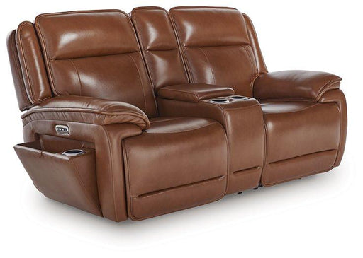 Healy Pier Power Reclining Loveseat with Console - Jack’s Furniture and More (Laredo, TX)