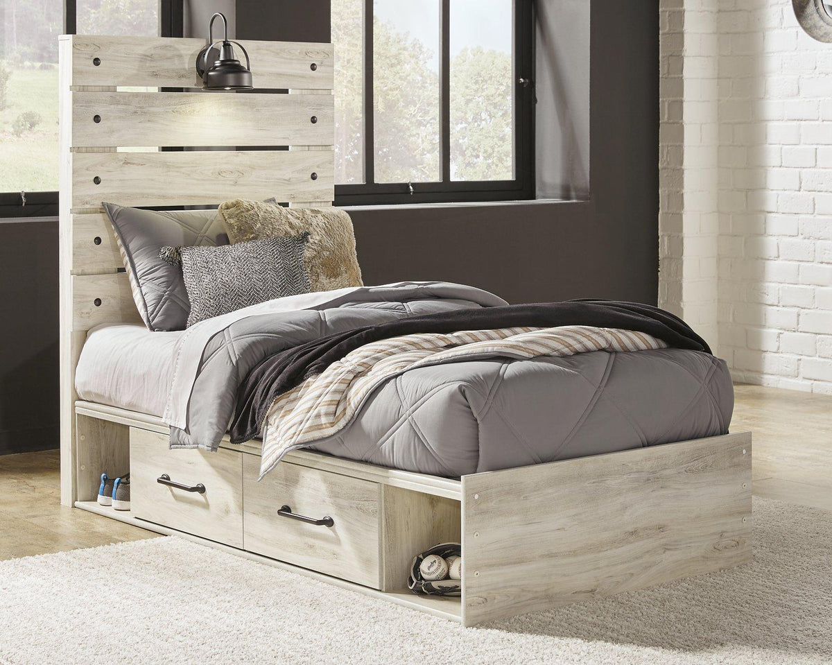 Cambeck Bed with 2 Storage Drawers - Jack’s Furniture and More (Laredo, TX)