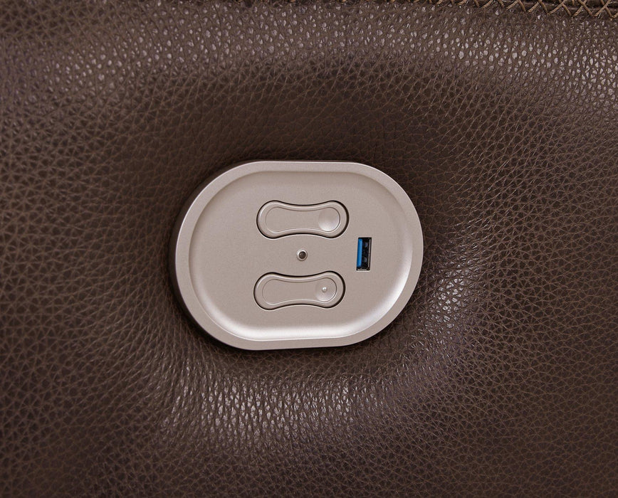 Alessandro Power Reclining Loveseat with Console - Jack’s Furniture and More (Laredo, TX)