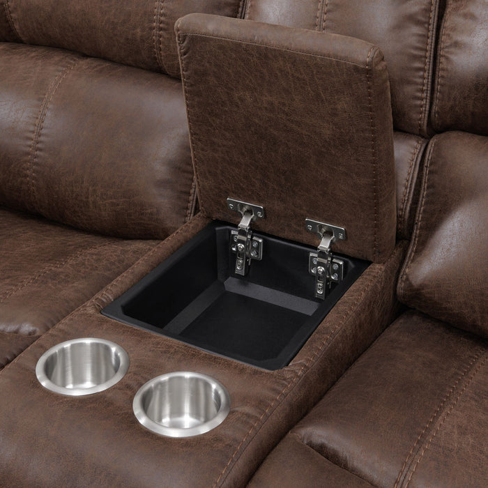 Atlantis 2PC Living Room Set in Heritage Brown-Sofa & Loveseat - Jack’s Furniture and More (Laredo, TX)