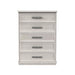 Avalanche 5-Drawer Chest in Antique White - Jack’s Furniture and More (Laredo, TX)