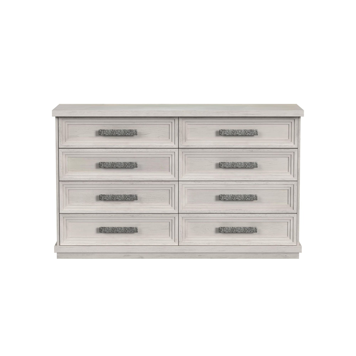Avalanche 8-Drawer Dresser in Antique White