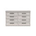 Avalanche 8-Drawer Dresser in Antique White - Jack’s Furniture and More (Laredo, TX)