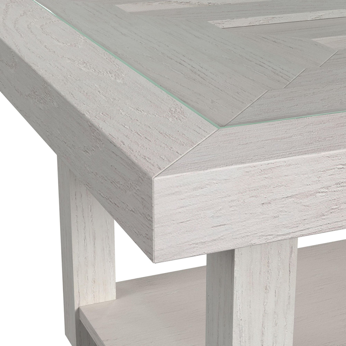 Avalanche 3PC Occasional Table Set in Antique White-Coffee Table & Two End Table - Jack’s Furniture and More (Laredo, TX)