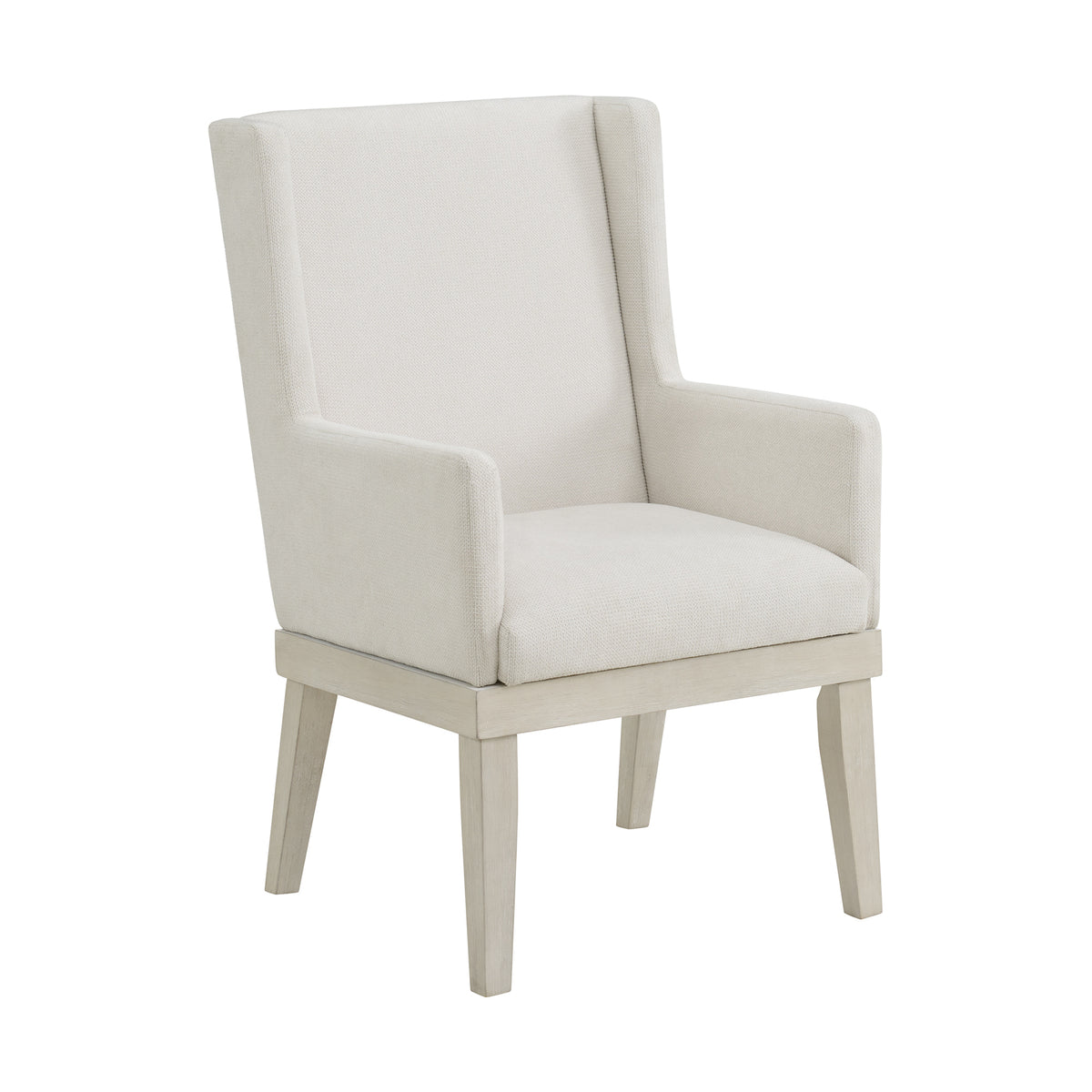 Avalanche Standard Height Dining Set in Antique White-Table and Four Chairs