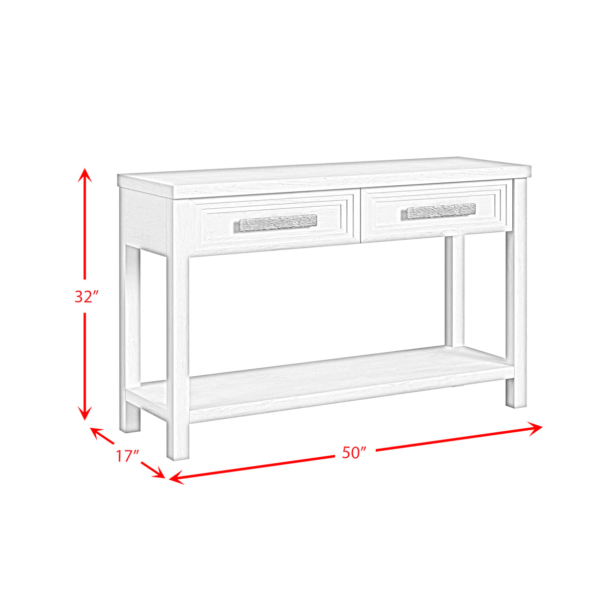 Avalanche 3PC Occasional Table Set in Antique White-Coffee Table, End Table & Sofa Table - Jack’s Furniture and More (Laredo, TX)