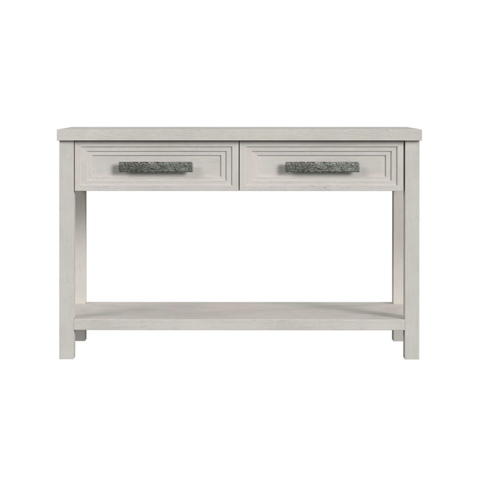 Avalanche Sofa Table in Antique White - Jack’s Furniture and More (Laredo, TX)