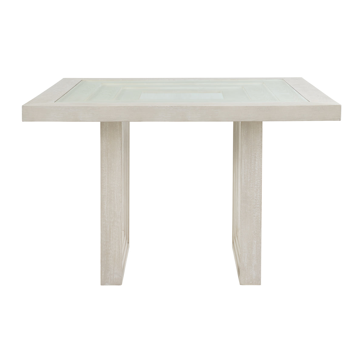 Avalanche Square Counter Table in Antique White - Jack’s Furniture and More (Laredo, TX)