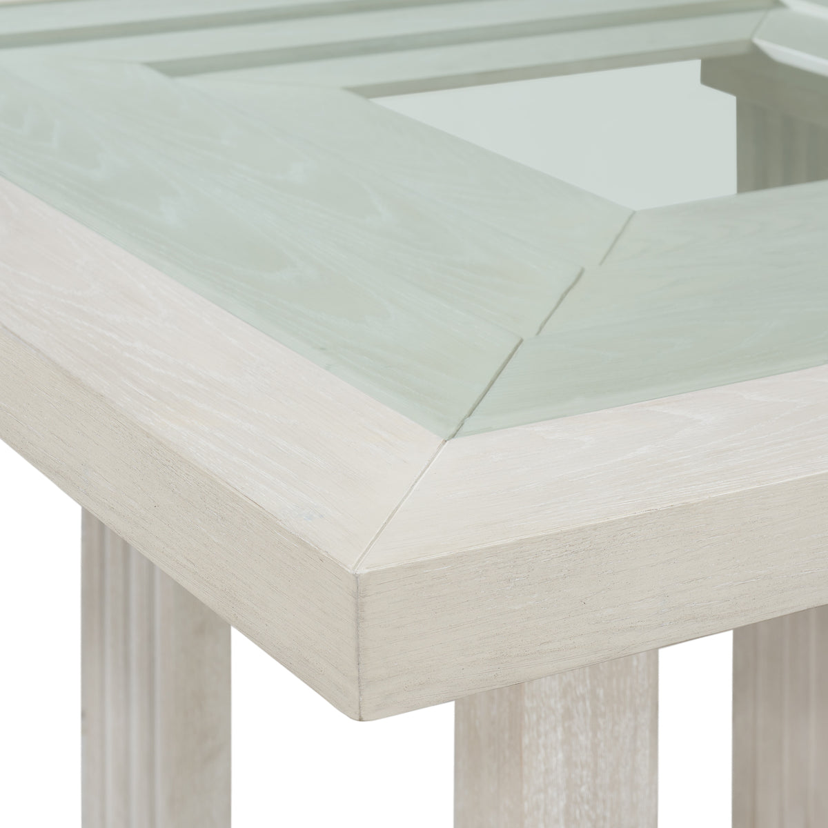 Avalanche Square Counter Table in Antique White - Jack’s Furniture and More (Laredo, TX)