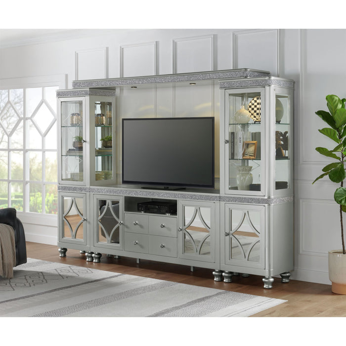 Avril 70" TV Stand in Silver - Jack’s Furniture and More (Laredo, TX)
