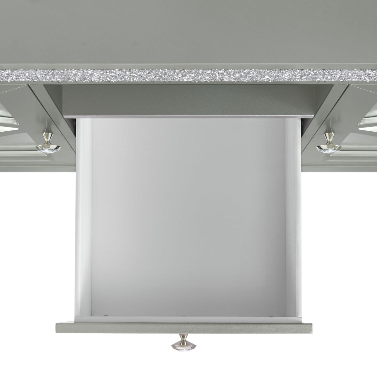 Avril 60" TV Stand in Silver
